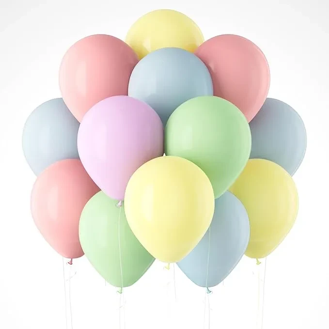 Unique Decorative Pastel Balloons