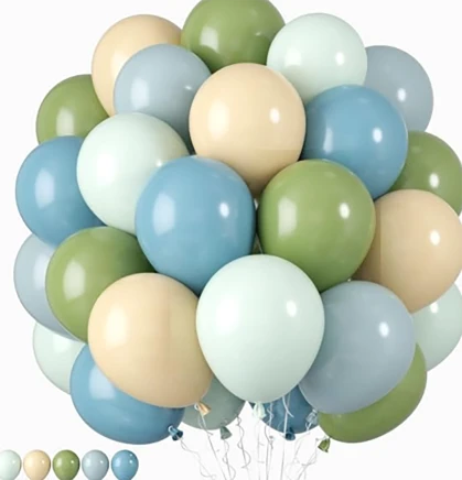 red and white polka dot balloons