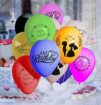 60th anniversary balloons