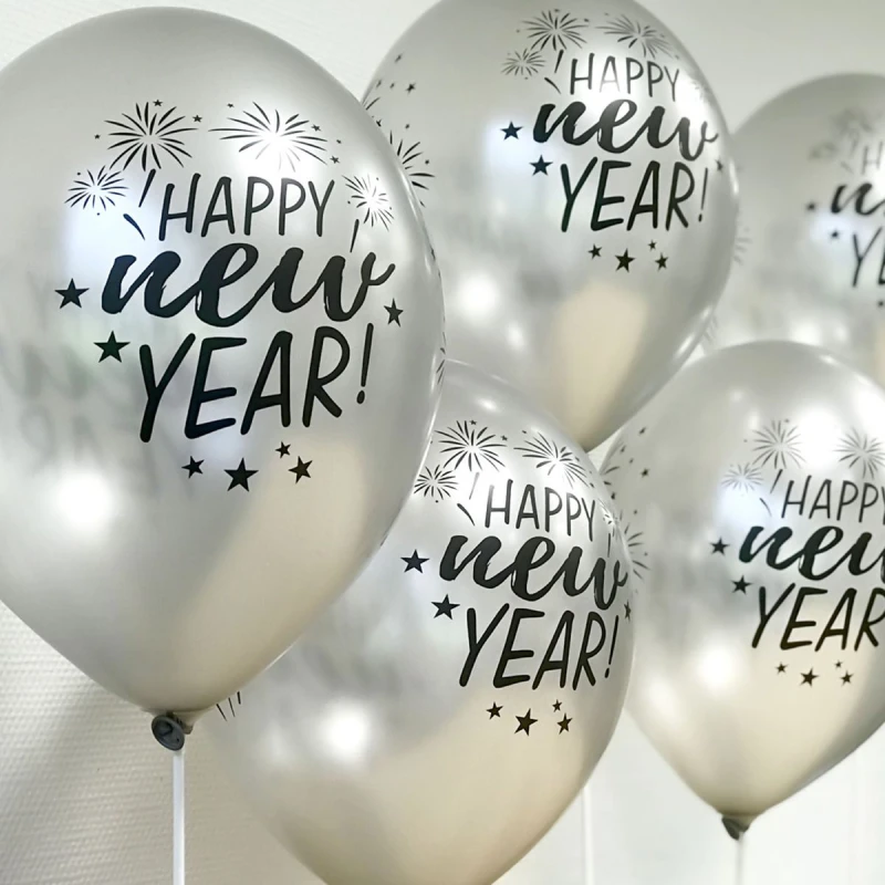 Happy New Year Balloons
