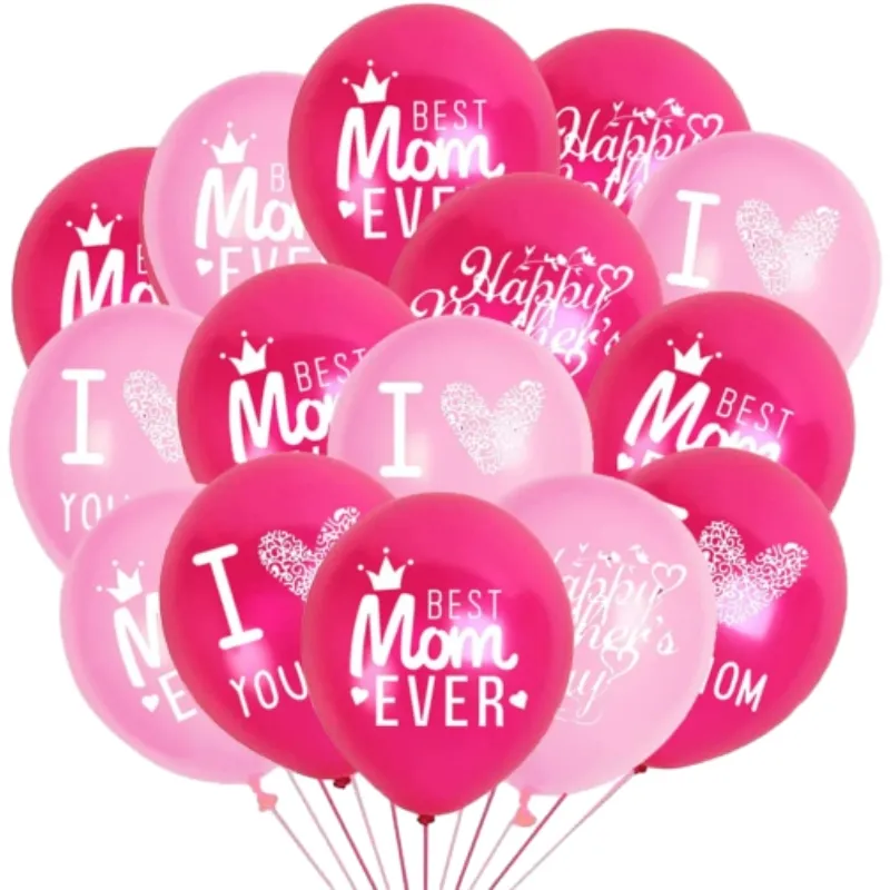balloons with logo printed on them