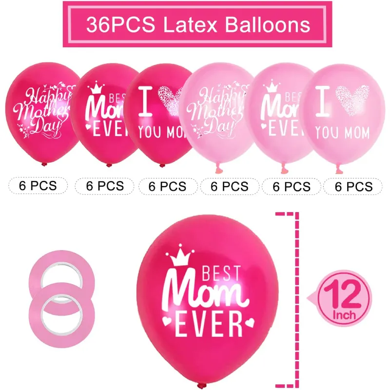 brown matte balloons