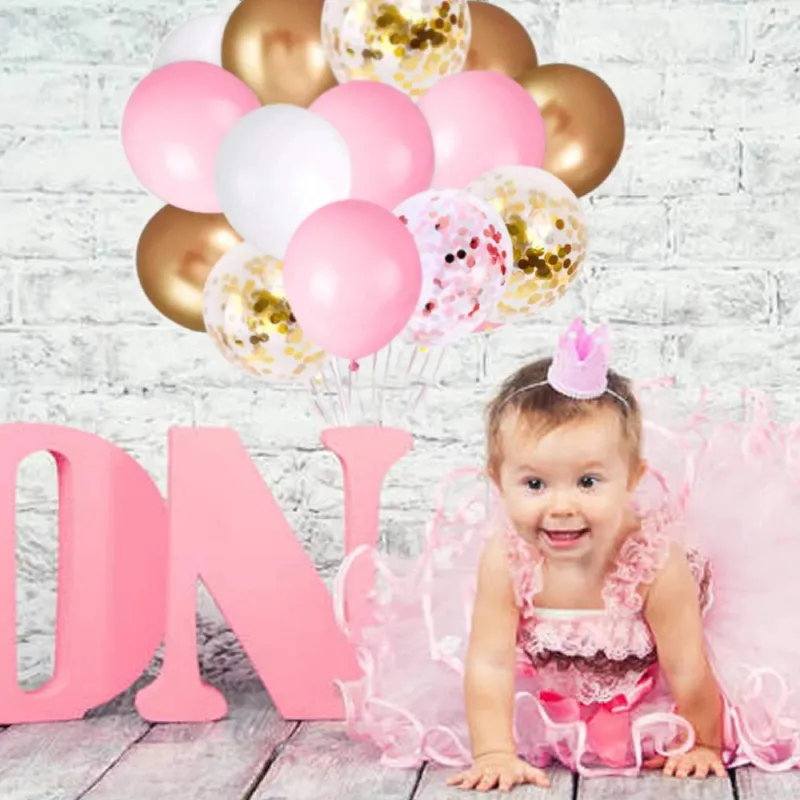 black balloons with white polka dots