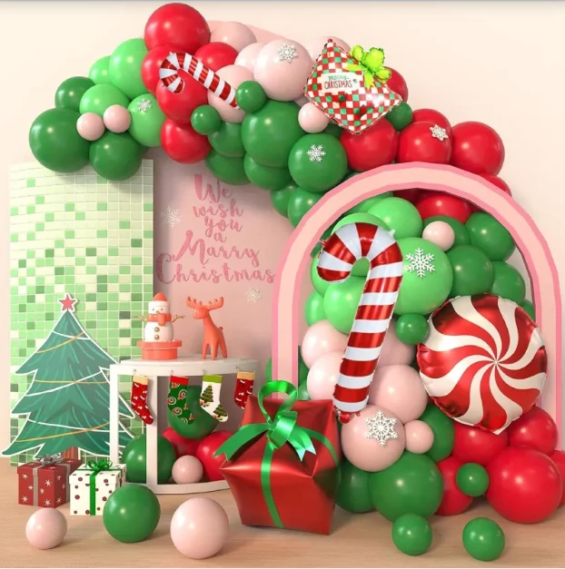 Festive Christmas Balloons to Brighten Your Holiday Season