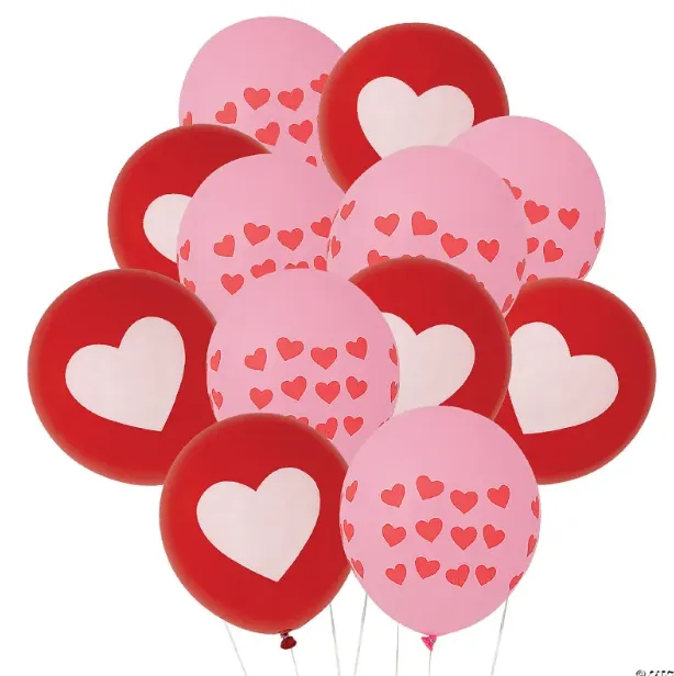 pastel polka dot balloons