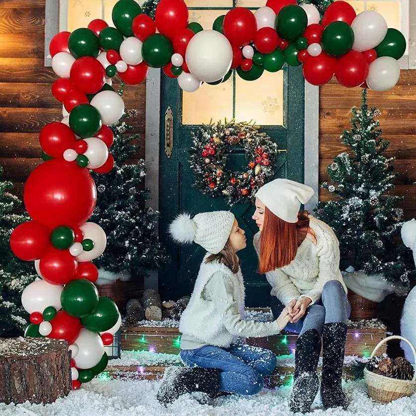 balloon arches christmas