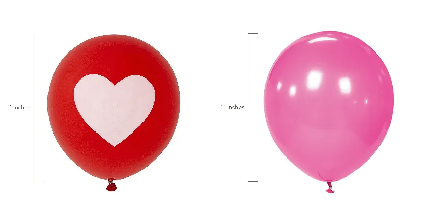 5 inch chrome balloons