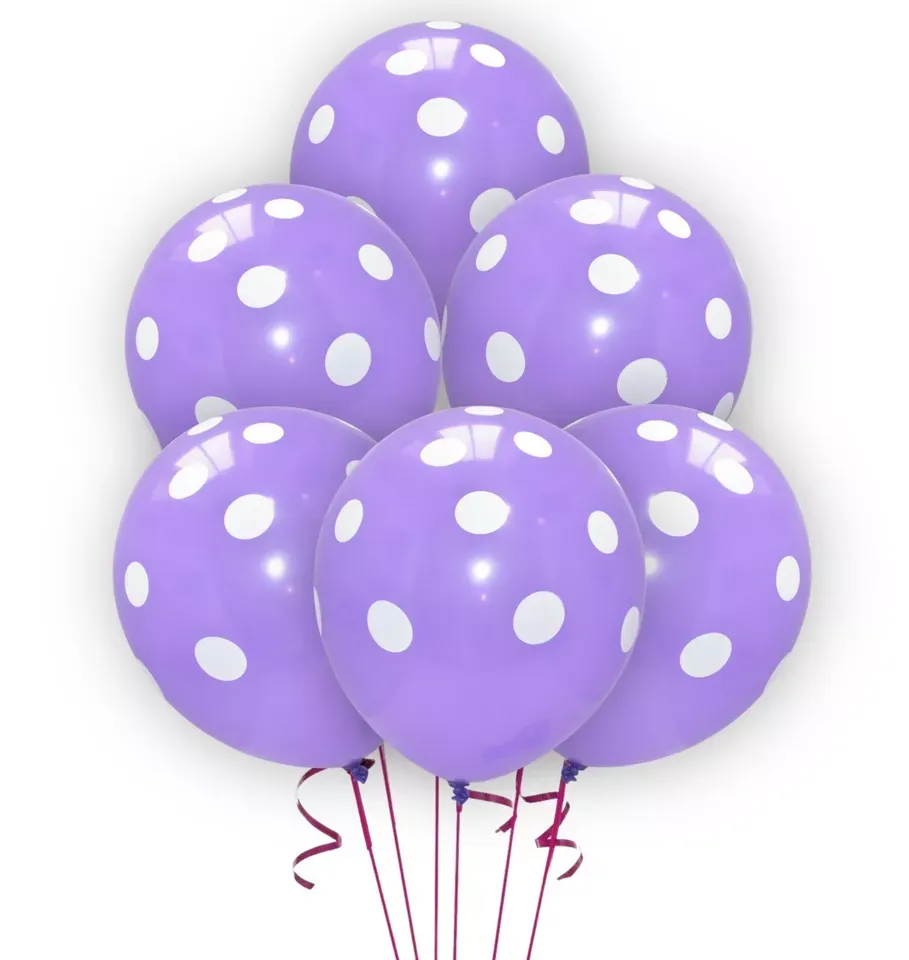 printed helium balloons